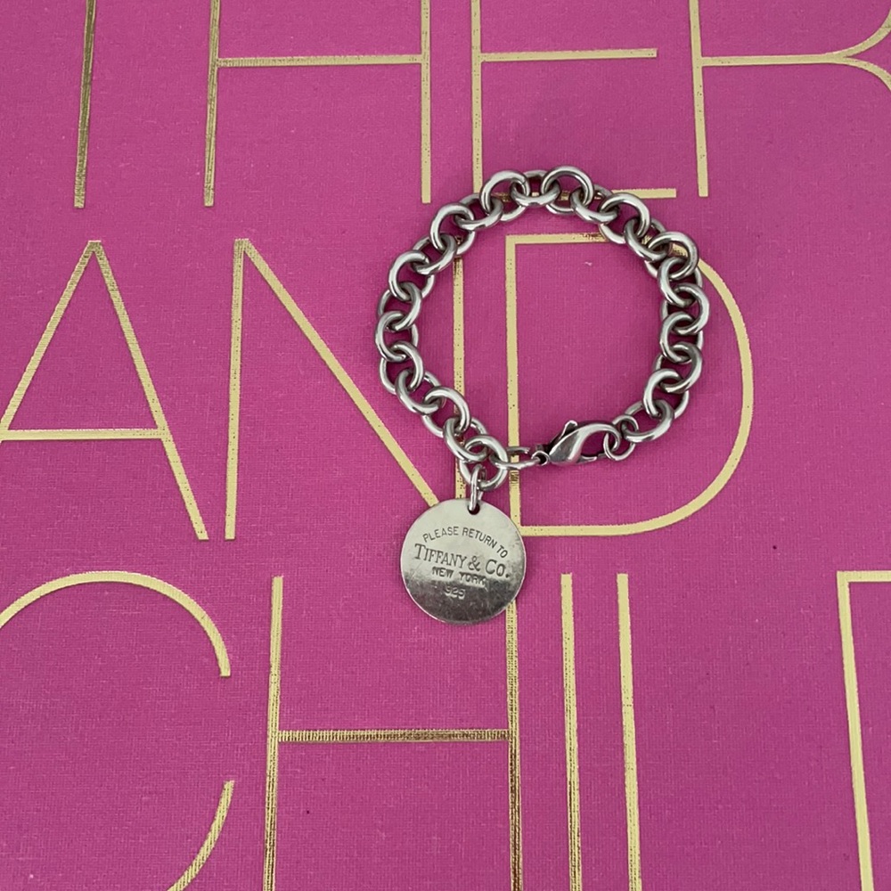 Tiffany & Co. Round Tag Bracelet